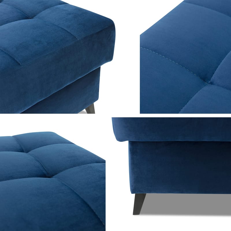 Amshyttan Fotpall 106 cm - Blå - Products - Möbler - Fåtölj & stolar - Pall & puff - Fotpallar