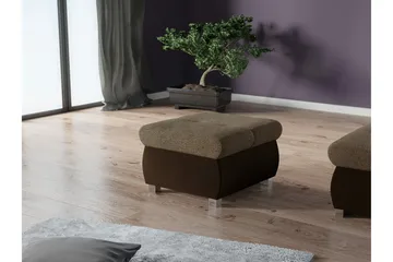 Cerys Fotpall 60 cm - Brun - Products - Möbler - Fåtölj & stolar - Pall & puff - Fotpallar