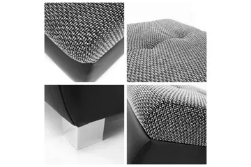 Cerys Fotpall 60 cm - Grå - Products - Möbler - Fåtölj & stolar - Pall & puff - Fotpallar