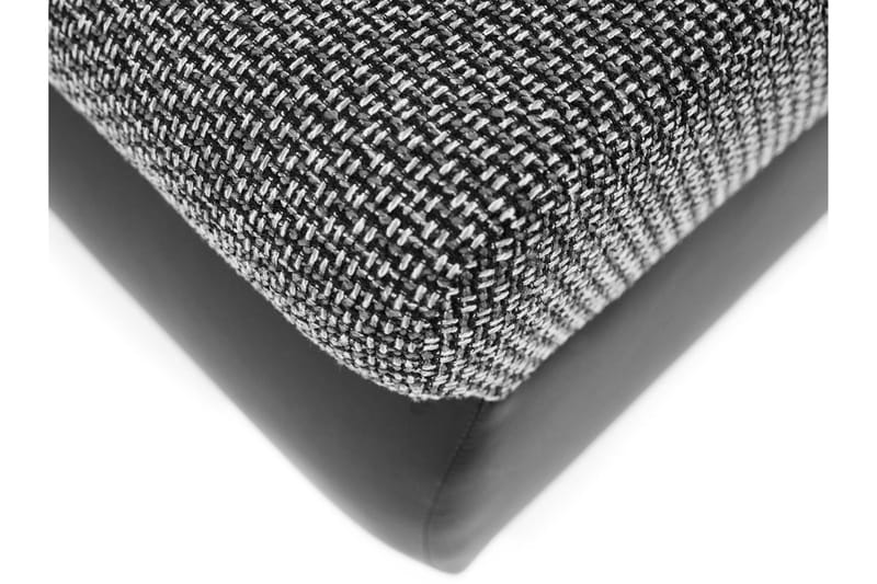 Cerys Fotpall 60 cm - Vit/Grå - Products - Möbler - Fåtölj & stolar - Pall & puff - Fotpallar