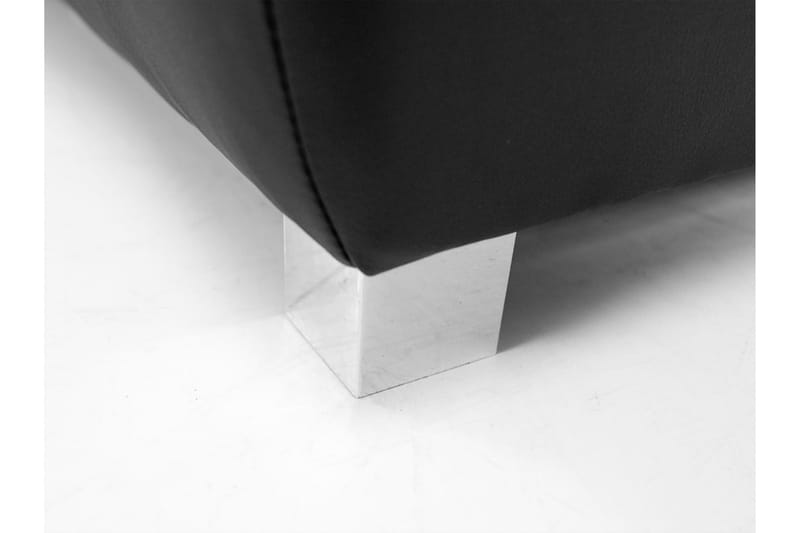 Cerys Fotpall 60 cm - Vit/Mörkgrå - Products - Möbler - Fåtölj & stolar - Pall & puff - Fotpallar