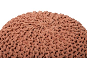 Conrad Sittpuff 50 cm - Brun - Products - Möbler - Fåtölj & stolar - Pall & puff - Sittpuff