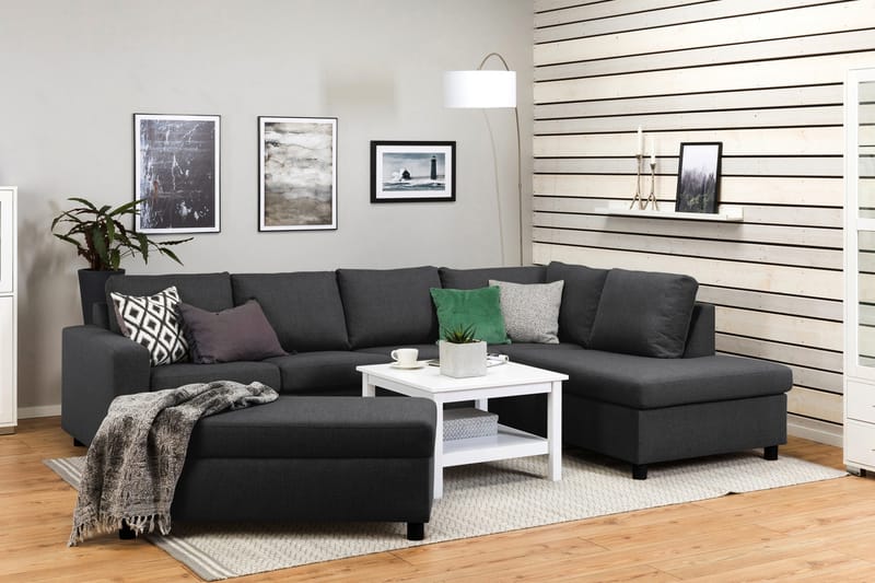 Crazy Fotpall med Förvaring 120x50 - Mörkgrå - Products - Möbler - Fåtölj & stolar - Pall & puff - Fotpallar