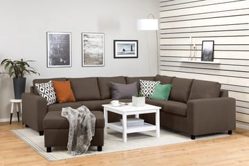 Crazy Fotpall med Förvaring 80x65 - Brun - Products - Möbler - Fåtölj & stolar - Pall & puff - Fotpallar