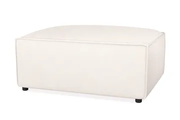 Cubo 1-sits  Rektangulär Fotpallsmodul i Tyg 80 cm bred - Ljusbeige - Products - Möbler - Fåtölj & stolar - Pall & puff - Fotpallar
