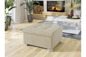 Dynir Fotpall 68 cm - Beige - Products - Möbler - Fåtölj & stolar - Pall & puff - Fotpallar