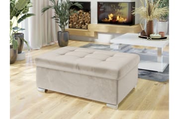 Dynir Fotpall 70 cm - Beige - Products - Möbler - Fåtölj & stolar - Pall & puff - Fotpallar