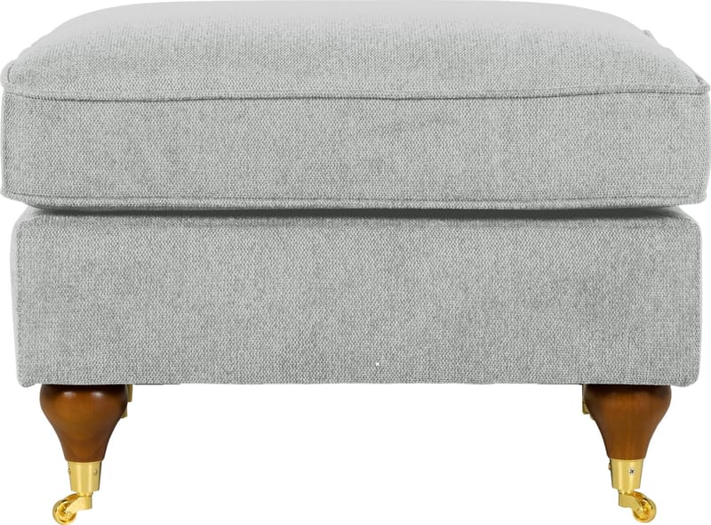 Fotpall Howard Watford Deluxe 69x69 cm, Grå