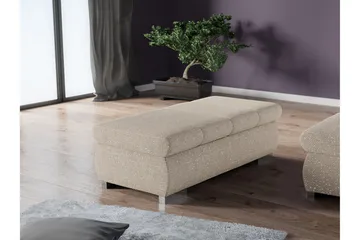 Gamal Fotpall 60 cm - Beige - Products - Möbler - Fåtölj & stolar - Pall & puff - Fotpallar