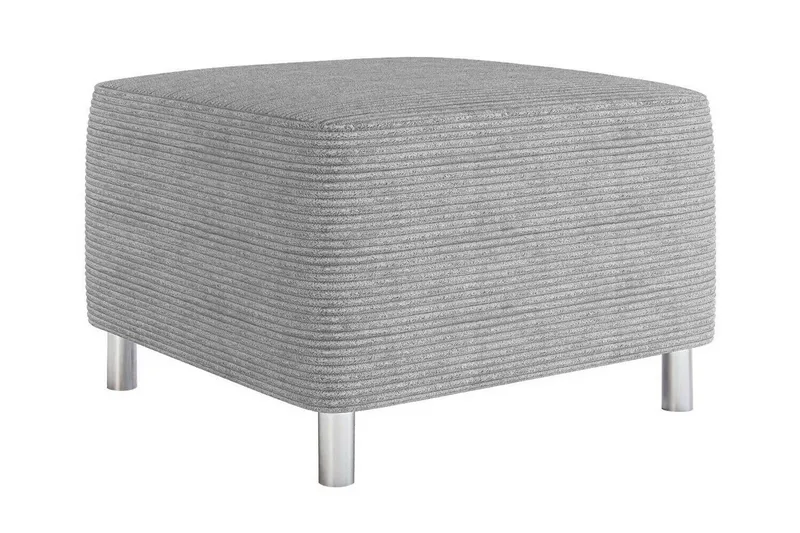 Kintore Fotpall 56 cm Light grey/Dark grey - Products - Möbler - Fåtölj & stolar - Pall & puff - Fotpallar