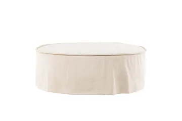Lindö Sittpuff  101 cm Rund - Beige - Products - Möbler - Fåtölj & stolar - Pall & puff - Sittpuff