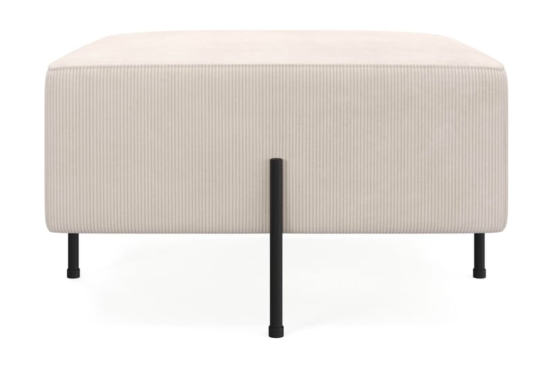 Menard Compact Sittpuff 70 cm Kvadratisk, Beige