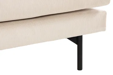 Menard Manchester Fotpall 87 cm Bred - Beige - Products - Möbler - Fåtölj & stolar - Pall & puff - Fotpallar