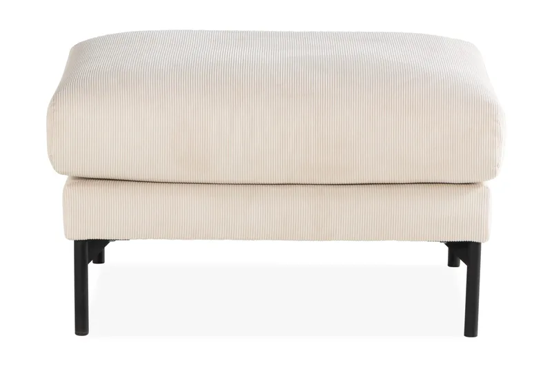 Menard Manchester Fotpall 87 cm Bred - Beige - Products - Möbler - Fåtölj & stolar - Pall & puff - Fotpallar