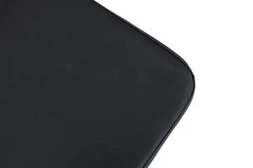 Square Pall Läder - Svart - Products - Möbler - Fåtölj & stolar - Pall & puff - Sittpuff