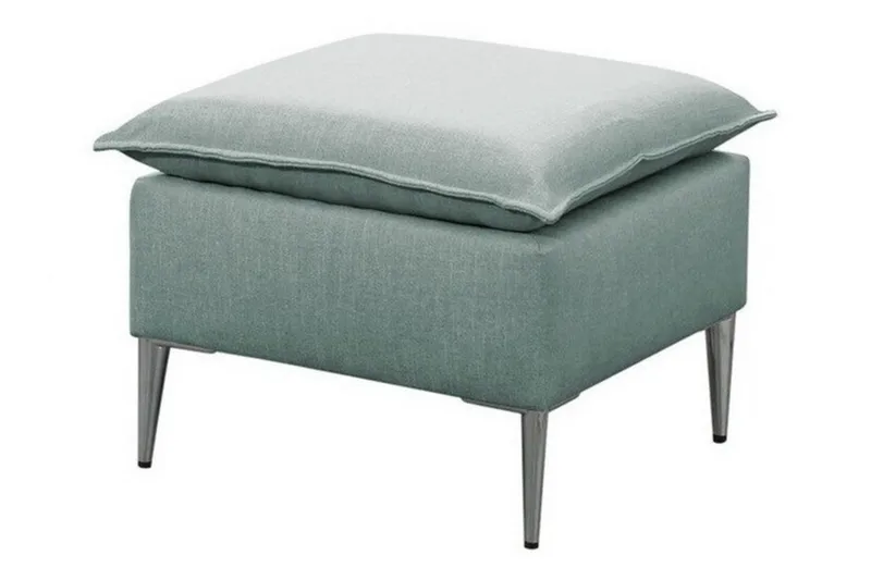 Staffin Fotpall 50 cm Dark Blue/Light Blue