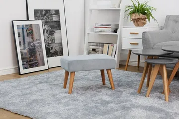 Takoma Fotpall 30|50 cm - Grå - Products - Möbler - Fåtölj & stolar - Pall & puff - Fotpallar