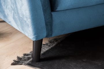 Trend Fotpall - Midnattsblå Sammet - Products - Möbler - Fåtölj & stolar - Pall & puff - Fotpallar