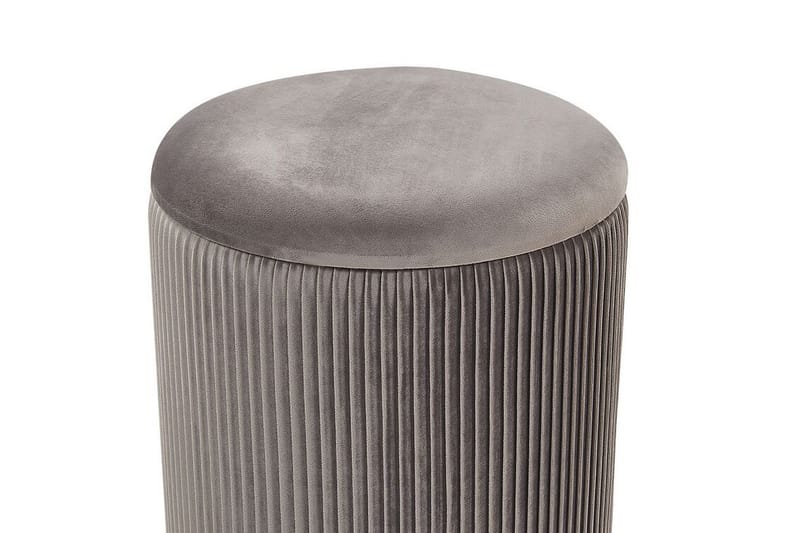 Trumelet Fotpall med Förvaring 2-pack - Grå - Products - Möbler - Fåtölj & stolar - Pall & puff - Fotpallar