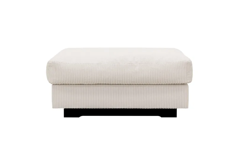 Valencia Fotpall - Offwhite - Products - Möbler - Fåtölj & stolar - Pall & puff - Fotpallar