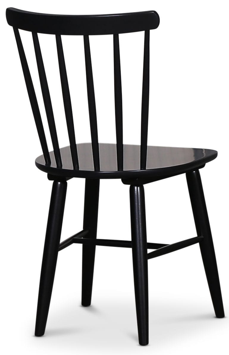Pinnstol svart klassisk - Emil - svart - Products - Möbler - Fåtölj & stolar - Matstol & köksstol