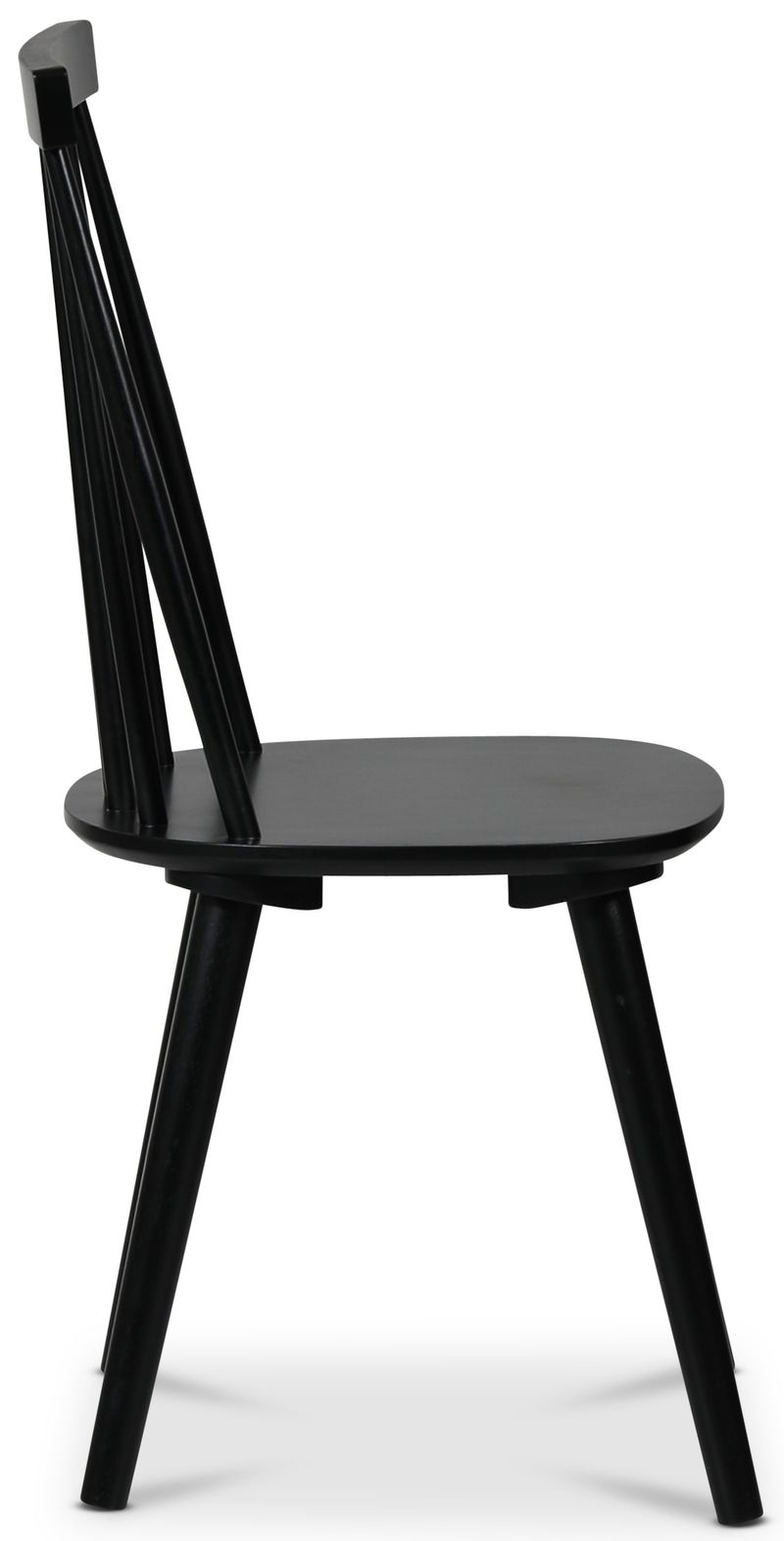 Pinnstol svart - Lotten - svart - Products - Möbler - Fåtölj & stolar - Matstol & köksstol