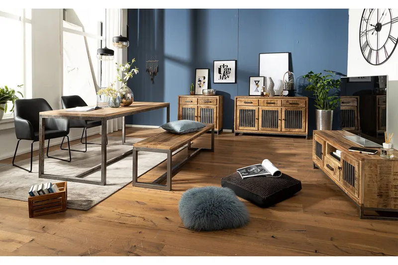 Willowdale Sittbänk 120 cm - Brun/Svart - Products - Möbler - Fåtölj & stolar - Sittbänk