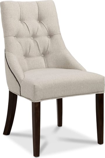Stol Tuva Europa Version II Valnöt - beige - Products - Möbler - Fåtölj & stolar - Matstol & köksstol