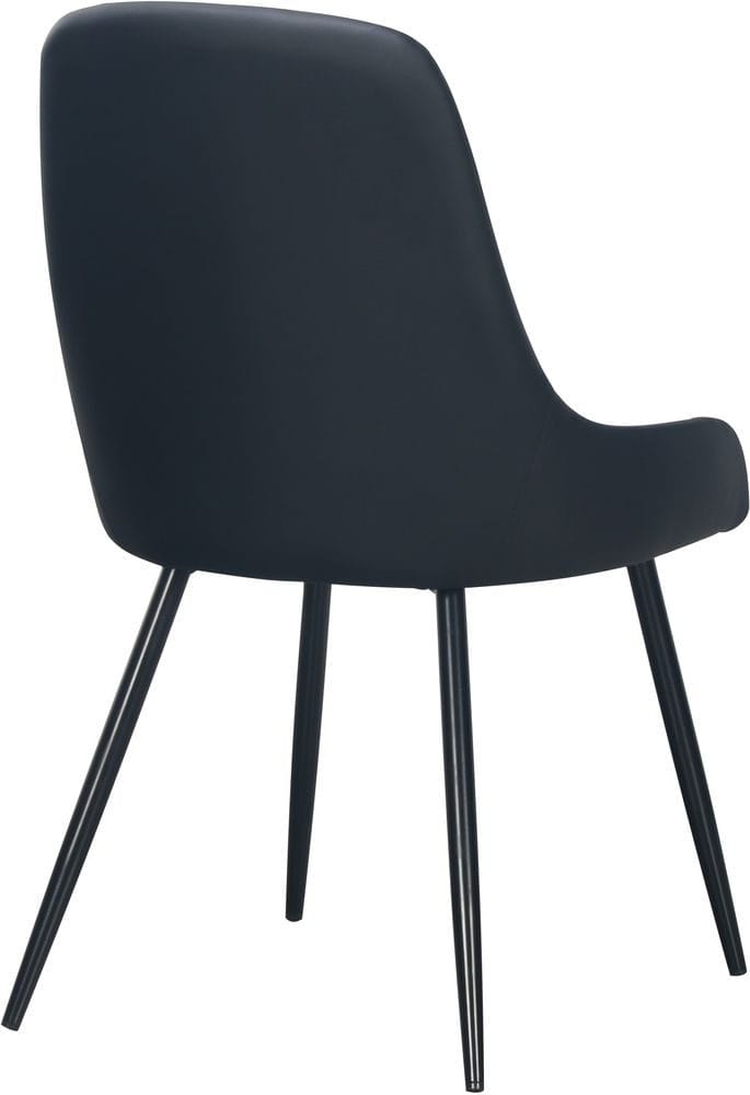 Theo stol - Svart PU - Svart - Products - Möbler - Fåtölj & stolar - Matstol & köksstol