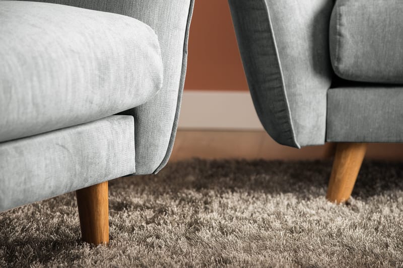 Trend Lyx Fåtölj - Grå/Svart - Products - Möbler - Fåtölj & stolar - Fåtölj