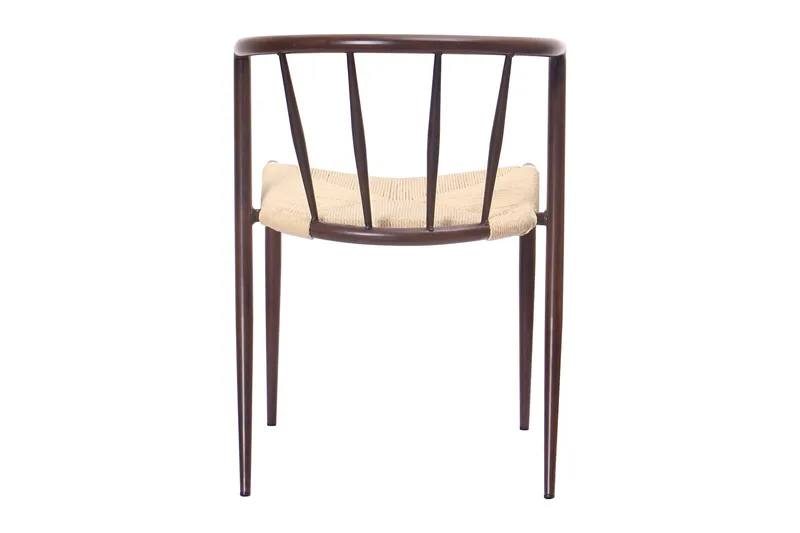 Winston Matstol - Beige / Metallben Rökt ek - Products - Möbler - Fåtölj & stolar - Matstol & köksstol