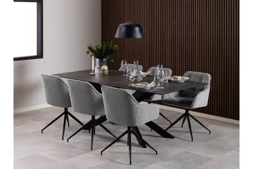 Zabinka Karmstol - Grå - Products - Möbler - Fåtölj & stolar - Karmstol