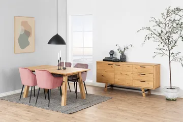 Zabinka Karmstol - Röd - Products - Möbler - Fåtölj & stolar - Karmstol