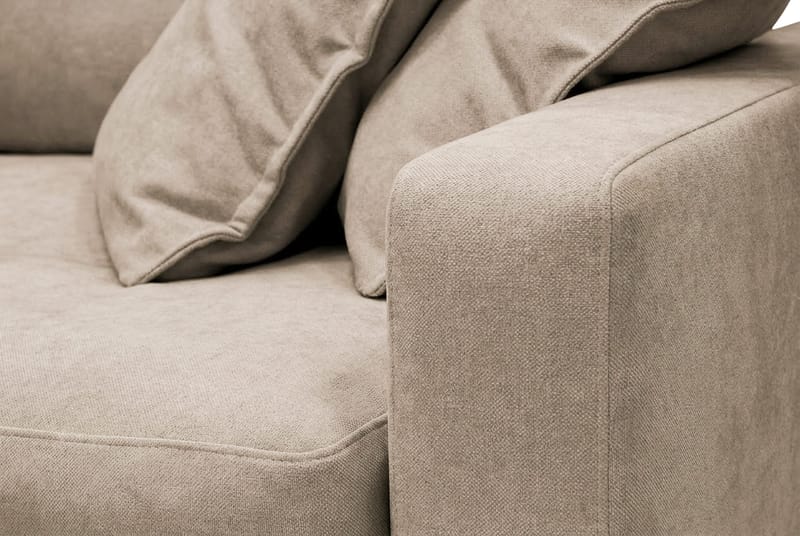 Valencia Extra Djup 5-sits Soffa i Chenille - Brun - Products - Möbler - Soffa