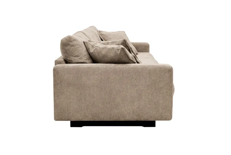 Valencia Extra Djup 5-sits Soffa i Chenille - Brun - Products - Möbler - Soffa