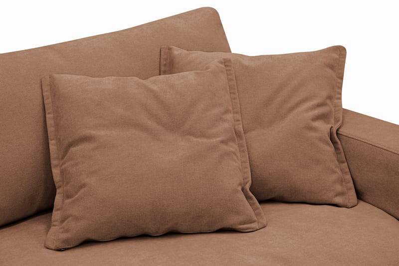 Valencia Extra Djup 5-sits Soffa med avtagbar och tvättbar klädsel - Rostbrun - Products - Möbler - Soffa