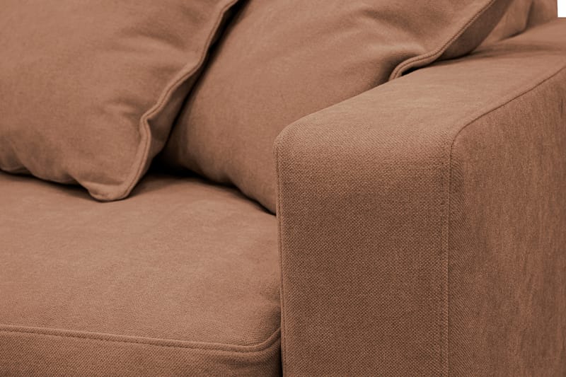 Valencia Extra Djup 5-sits Soffa med avtagbar och tvättbar klädsel - Rostbrun - Products - Möbler - Soffa