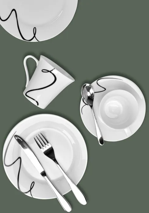 Bestickset Ivo 24 Delar - silver - Products - Servering & matlagning - Bestick - Bestickset