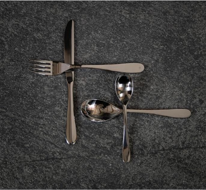 Bestickset Ivo 24 Delar - silver - Products - Servering & matlagning - Bestick - Bestickset