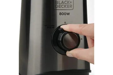 Kannmixer Black+Decker 800W 1.5L Borstat Stål - Grå - Products - Servering & matlagning - Köksmaskin - Blanda & hacka - Blender