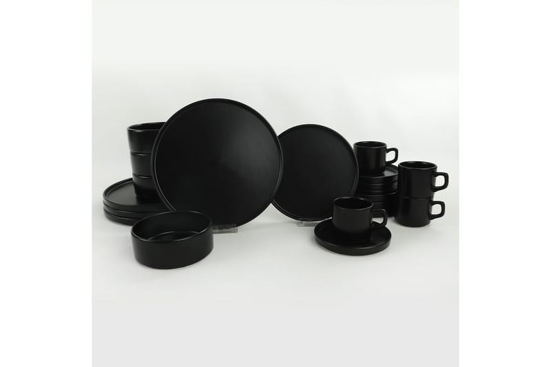Maman Servis 27 cm - Mattsvart - Products - Servering & matlagning - Tallrikar & skålar