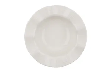 Adine Middagsservis 24 Delar Porslin - Creme - Products - Servering & matlagning - Porslin