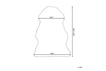 Uluru Fårskinn 65x110 cm - Lila - Products - Textil & mattor - Matta - Fäll & skinnmatta - Fårskinn & lammskinn