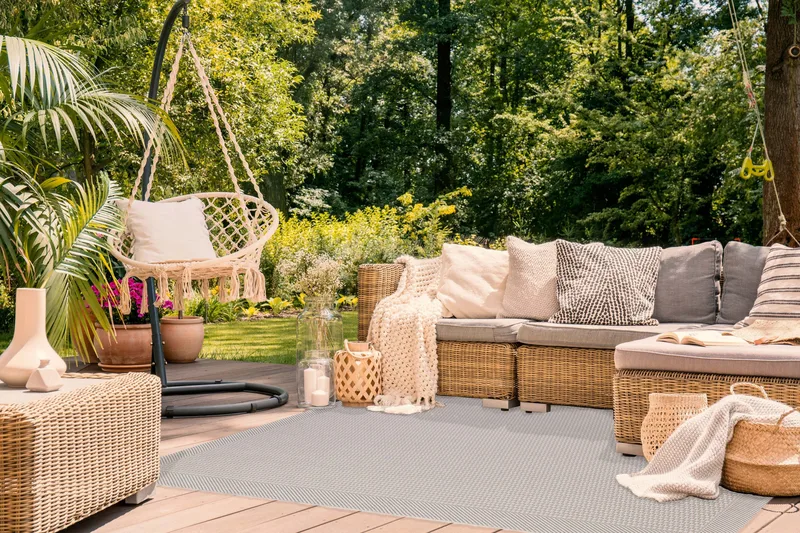 Miami Flatvävd Matta 240x340 cm - Vit - Products - Textil & mattor - Matta - Flatvävd matta
