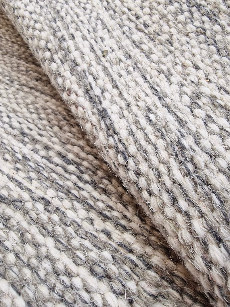 Birka Ullmatta 160x230 - Silver - Products - Textil & mattor - Matta - Modern matta - Ullmatta