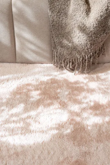 Cozy Ryamatta 120 cm Rund - Rosa - Products - Textil & mattor - Matta - Modern matta - Ryamatta