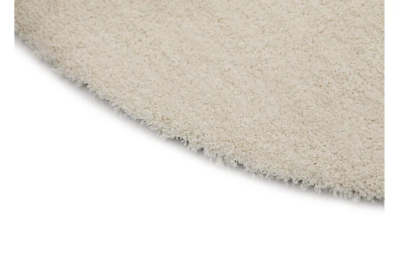 Feel Matta 120 Rund - Vit - Products - Textil & mattor - Matta - Modern matta - Ryamatta