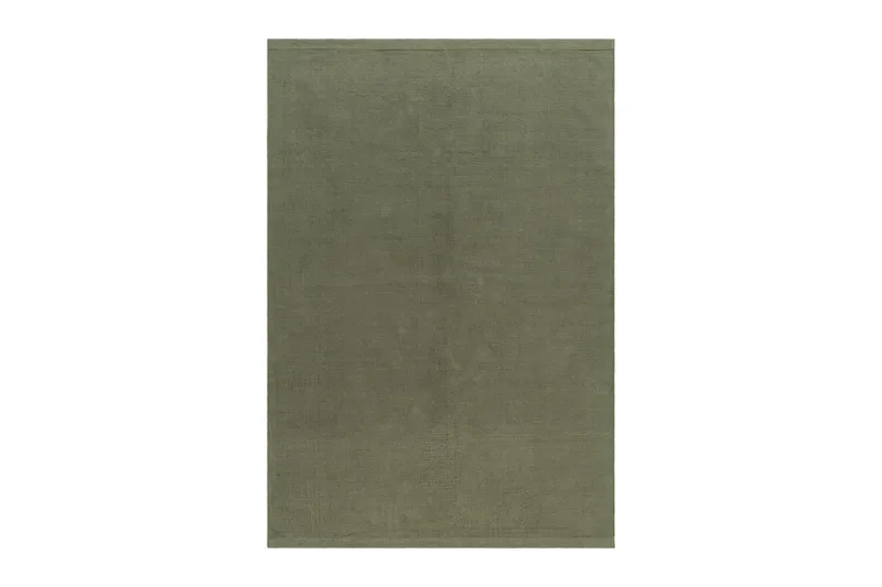 Hemse Bomullsmatta 160x230 cm, Mörkgrön