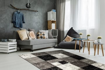 London Square Friezematta 160x230 - Svart/Grå - Products - Textil & mattor - Matta - Modern matta - Wiltonmatta