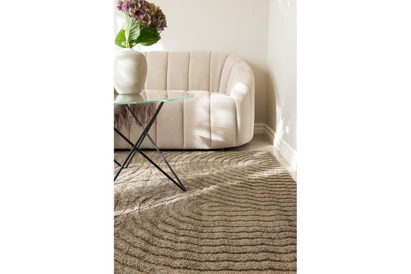 Maskinvävd Matta Genova Zen - 160x230 cm, Mocca - Products - Textil & mattor - Matta - Modern matta - Wiltonmatta